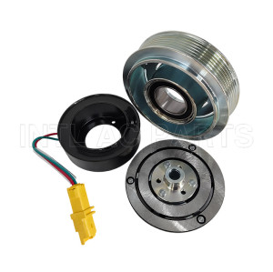 7V16 12V 6PK 119-123MM 35*55*20MM auto ac compressor magnetic clutch air conditioning magnetic clutch ASSEMBLY for PEUGEOT 406 (8B) 1995-2004