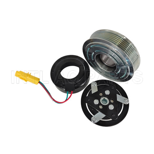 7V16 12V 6PK 119-123MM 35*55*20MM auto ac compressor magnetic clutch air conditioning magnetic clutch ASSEMBLY for PEUGEOT 406 (8B) 1995-2004