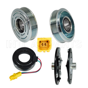 7V16 12V 6PK 119-123MM 35*55*20MM auto ac compressor magnetic clutch air conditioning magnetic clutch ASSEMBLY for PEUGEOT 406 (8B) 1995-2004