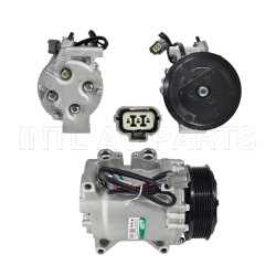 HS110 7PK 118MM 12V Car AC Compressor for 2004-2008 Acura TSX Base L4 CC:2354 CID:144 2.4L D C1797R 7512348 5512348 10360661 38810RBBA01