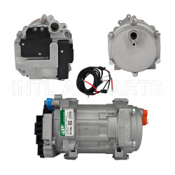 Car air conditioning ac compressor 12V SCROLL COMPRESSOR WITH CONTROLLER 3M LINE AND PARTS