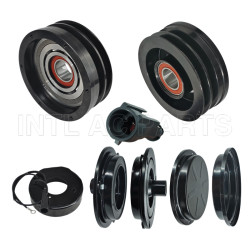 10PA15C 12V 2A 132MM auto air conditioning car ac compressor clutch pulley assembly kit for John Deere Tractor