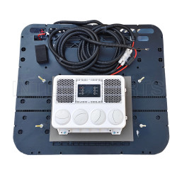 R134a pre filled with 600g Electric air conditioner Machine Assembly White 24V 1000-2200W