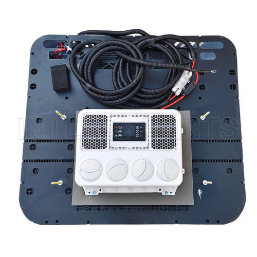 R134a pre filled with 600g Electric air conditioner Machine Assembly White 24V 1000-2200W