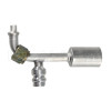 #5 90°O-Ring Hose Fitting Alumium  joint with Alumium  jacket R134a high & low pressure valve