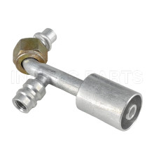 #8 90°O-RING Hose Fitting Joint with Jacket