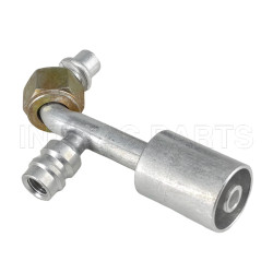 #8 90°O-RING Hose Fitting Joint with Jacket