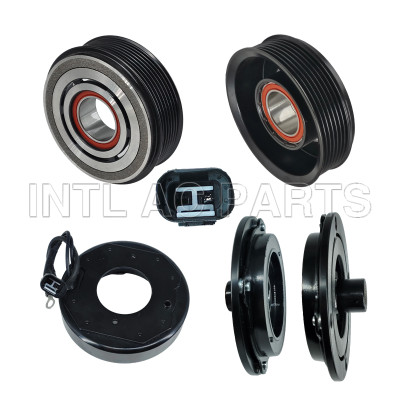 6SBU16C 12V 7PK 110-114mm Car ac compressor magnetic clutch assembly for Mercedes BENZ GL350