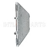 654x350x16mm 1640588 Auto ac condenser for CATERPILLAR 330C H1640588 20Y9796131 20Y9796130