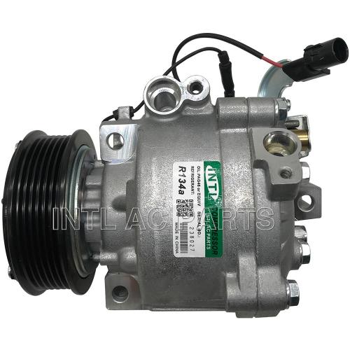 QS90 6PK 95-102MM 12V Car Auto Air Conditioning AC Compressor for 2011-2014 Mitsubishi RVR 2.0L 781 3A370 7813A261 AKS200A402B CO 11890C
