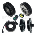 DVE18N 12V 6pk 125mm Ac Clutch for 2015-2020 Kia Sorento III (UM) 2.2 CRDi