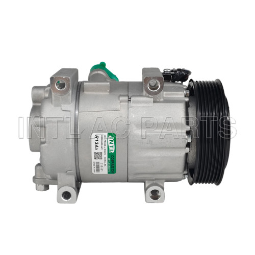 6VS12e 7PK 118MM 12V Auto Ac Compressor for HYUNDAI i20 II Coupe (GB) 9770108050