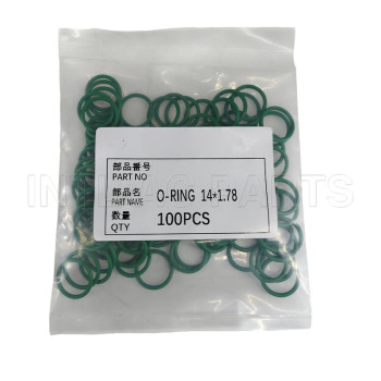 O-Ring Oring 14*1.78mm HNBR Color Green