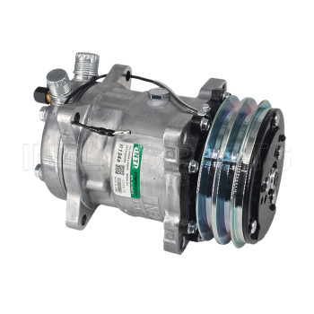 Universal 508 Compressor AA 132MM 12V With Flare Fitting