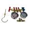 High quality copper body for R22 R404 R134 R410 Manifold gauge set
