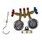 High quality copper body for R22 R404 R134 R410 Manifold gauge set