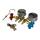 High quality copper body for R22 R404 R134 R410 Manifold gauge set