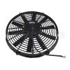 Car Ac Cooling Fan 14 inch 24V 80W squre frame with 10 straight blade