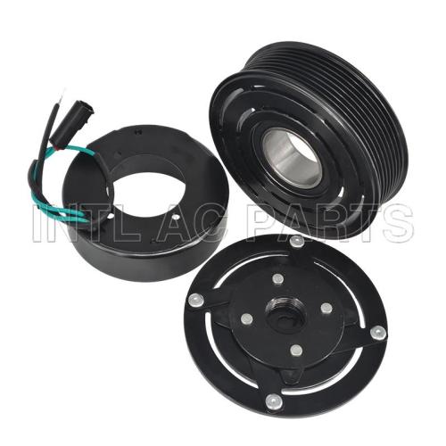 10P15 24V 8pk 120-125mm auto compressor clutch assembly for John Deere 6165J