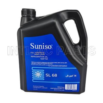 suniso sl68 4lt yellow color compressor oil