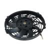 9 inch 12V 120W round frame with 10 crooked blade air conditioning electronic motor fan