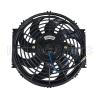 10 inch 24V 80W cooling fan square frame with 8  crooked blade