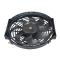 10 inch 24V 80W cooling fan square frame with 8  crooked blade
