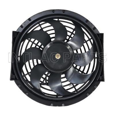 10 inch 24V 80W cooling fan square frame with 8  crooked blade