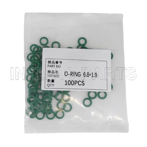 Universal O-ring HNBR GREEN 6.8*1.9 O-ring  Ac compressor O-ring