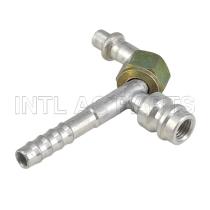#6 90°O-RING Al joint with R134a high & low pressure valve hose fitting