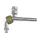 #6 90°O-RING Al joint with R134a high & low pressure valve hose fitting