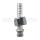#8 R134a Straight Aluminum Fitting
