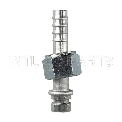 #8 R134a Straight Aluminum Fitting