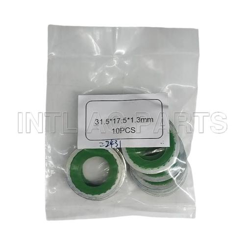 10pcs 31.5*17.5*1.3mm auto ac compressor Shaft Seal