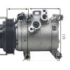 RS11 6PK 117-121MM 12V auto a/c compressor for HYUNDAI I10 97701-A3001