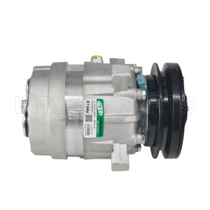 V5 Auto Ac Compressor For Daewoo Excavator 24V O-Ring