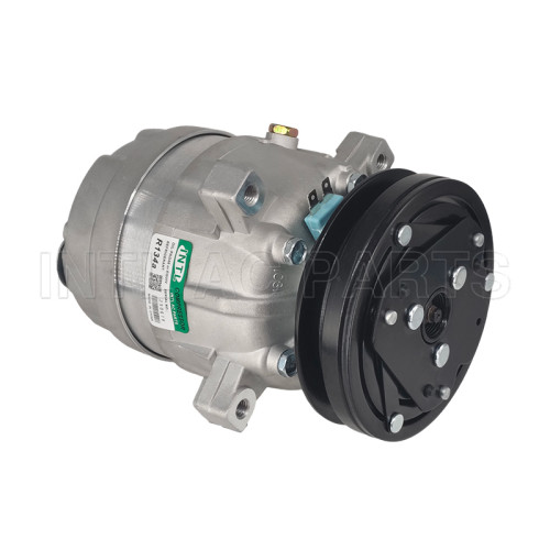 V5 Auto Ac Compressor For Daewoo Excavator 24V O-Ring