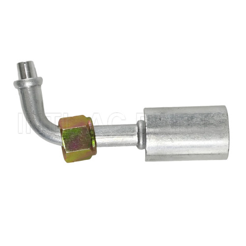 #5 90° O-Ring(With Aluminum Jacket)90 Degree Hose Fitting /Connector