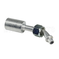 #6 45°O-Ring（with Aluminum jacket） #6 45 degree female Oring Quick Joint
