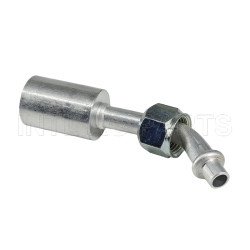 #6 45°O-Ring(with Aluminum jacket) #6 45 degree female Oring Quick Joint
