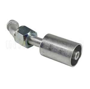 #6 45°O-Ring（with Aluminum jacket） #6 45 degree female Oring Quick Joint