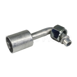 #8 90° O-Ring(With Aluminum Jacket) #8 90 Degree Connector With Al Jacket Cap