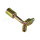 Hose Fitting #8 90° O-Ring Iron joint with iron jacket R134a high & low pressure valve