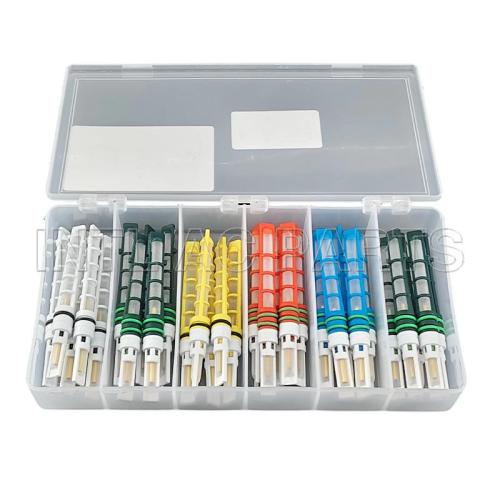 Auto air conditioner orifice tube