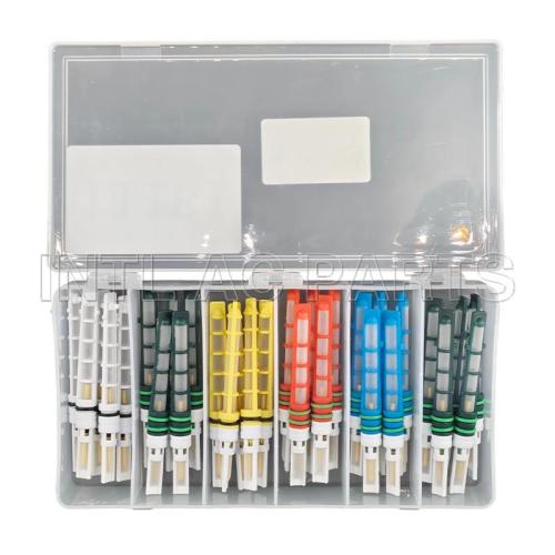 Auto air conditioner orifice tube