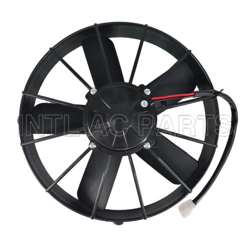 330MM 12V 160W 5 straight blade PUSH FOR BUS cooling fan