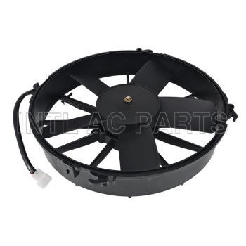 330MM 12V 160W 5 straight blade PUSH FOR BUS cooling fan