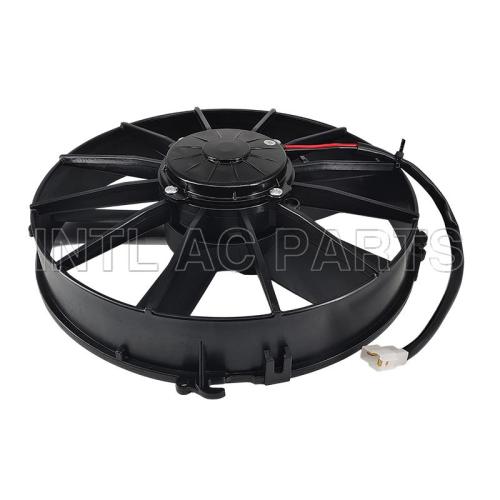 330MM 12V 160W 5 straight blade PUSH FOR BUS cooling fan