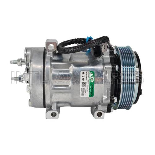 7H15 S-BODY 6PK 125MM 12V  Car ac compressor for Peterbilt  Compressor 4106 CO4106C F691015111 3011191