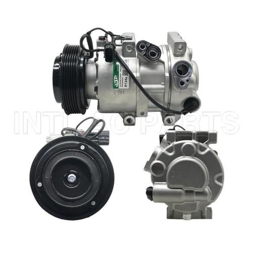 DVE16N 6PK 120MM 12V A/C Compressor for Hyundai Tucson 9770103950 97701D3950 9770103950 2001155 149686NC 149686NEW C3644UA CO 11693C